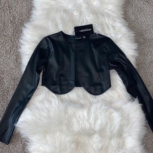 Faux leather